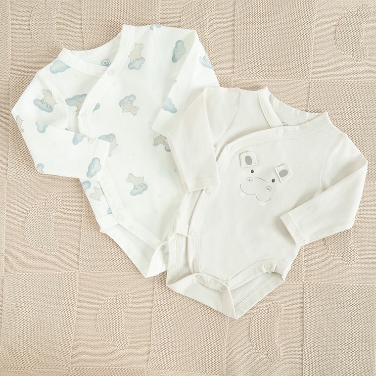 Cool Club, Body cu maneca lunga pentru bebelusi, mix, set, 2 buc.