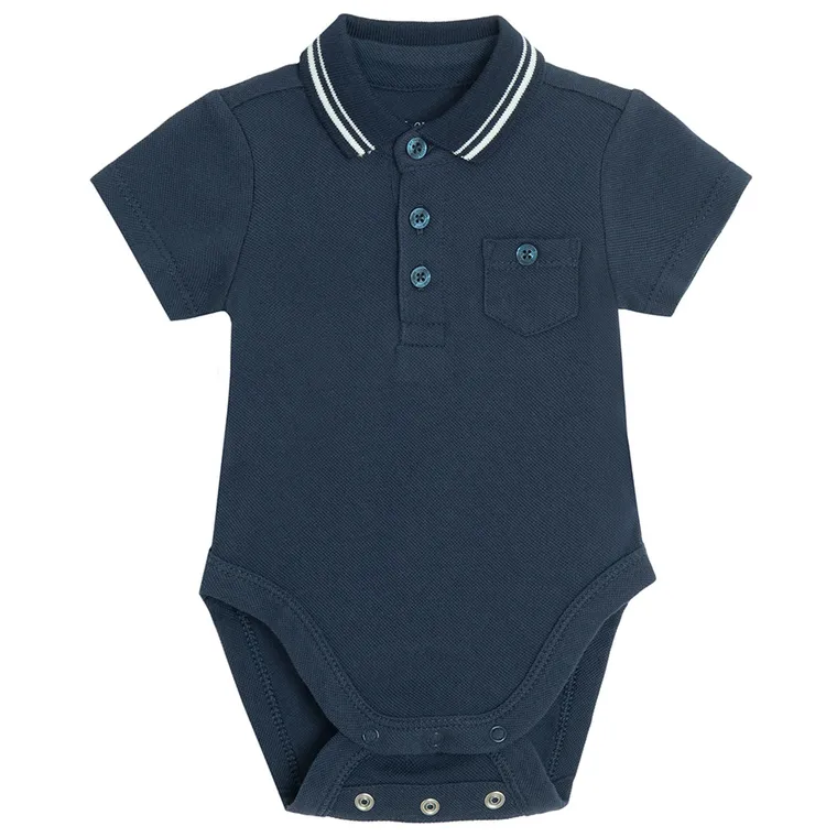 Cool Club, Body cu maneca scurta pentru baieti, albastru