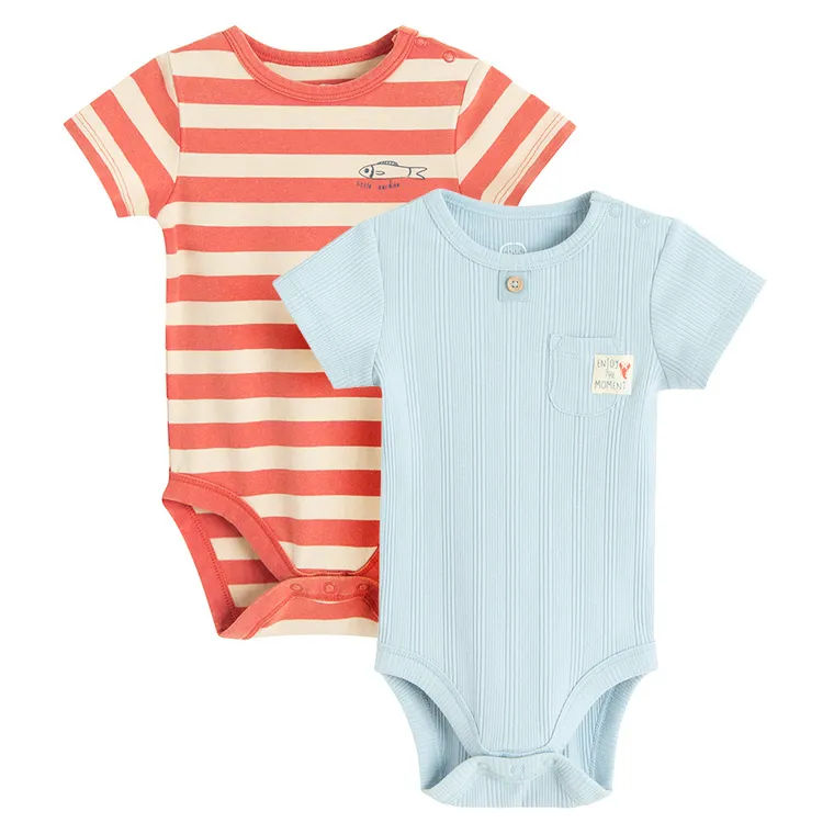 Cool Club, Body cu maneca scurta pentru baieti, mix, set, 2 buc.