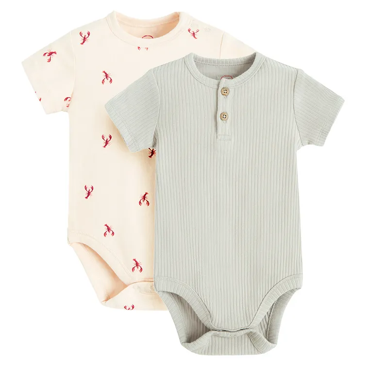 Cool Club, Body cu maneca scurta pentru baieti, mix, set, 2 buc.