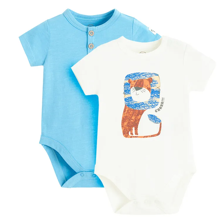 Cool Club, Body cu maneca scurta pentru baieti, mix, set, 2 buc.