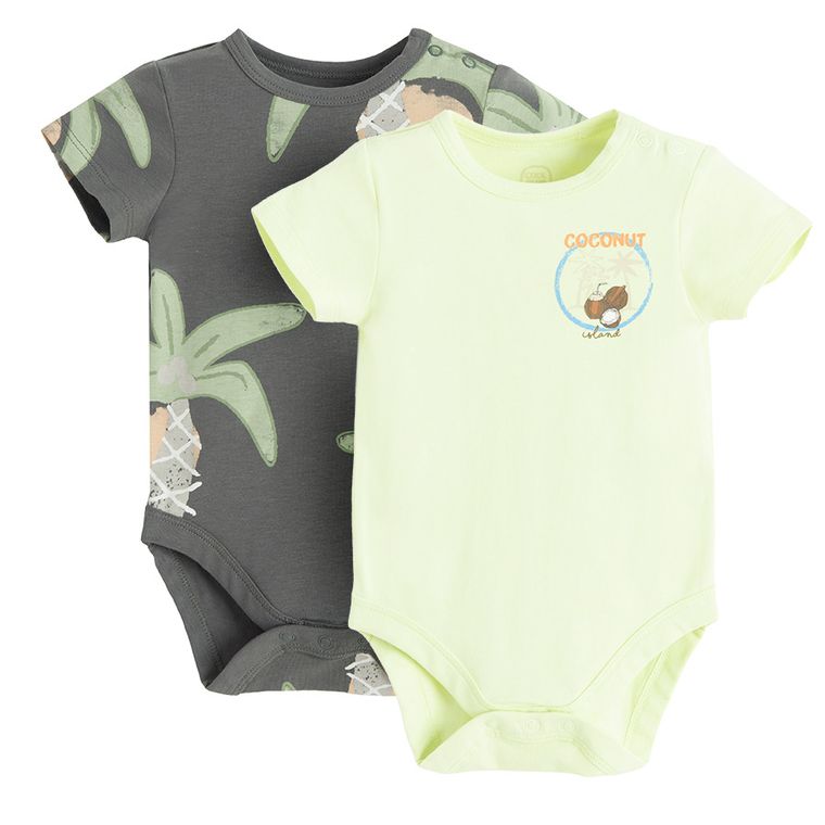 Cool Club, Body cu maneca scurta pentru baieti, mix, set, 2 buc.