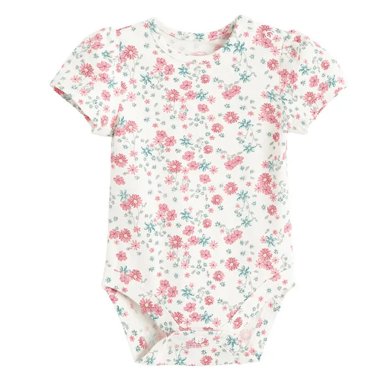 Cool Club, Body cu maneca scurta pentru fete, alb