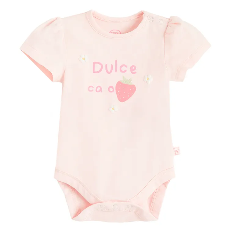 Cool Club, Body cu maneca scurta pentru fete, roz