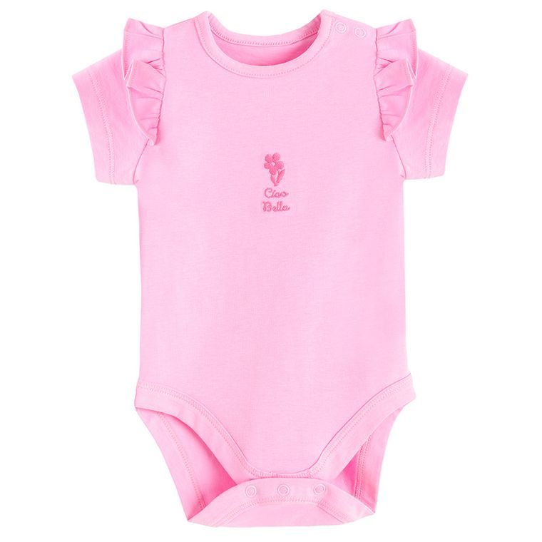 Cool Club, Body cu maneca scurta pentru fete, roz
