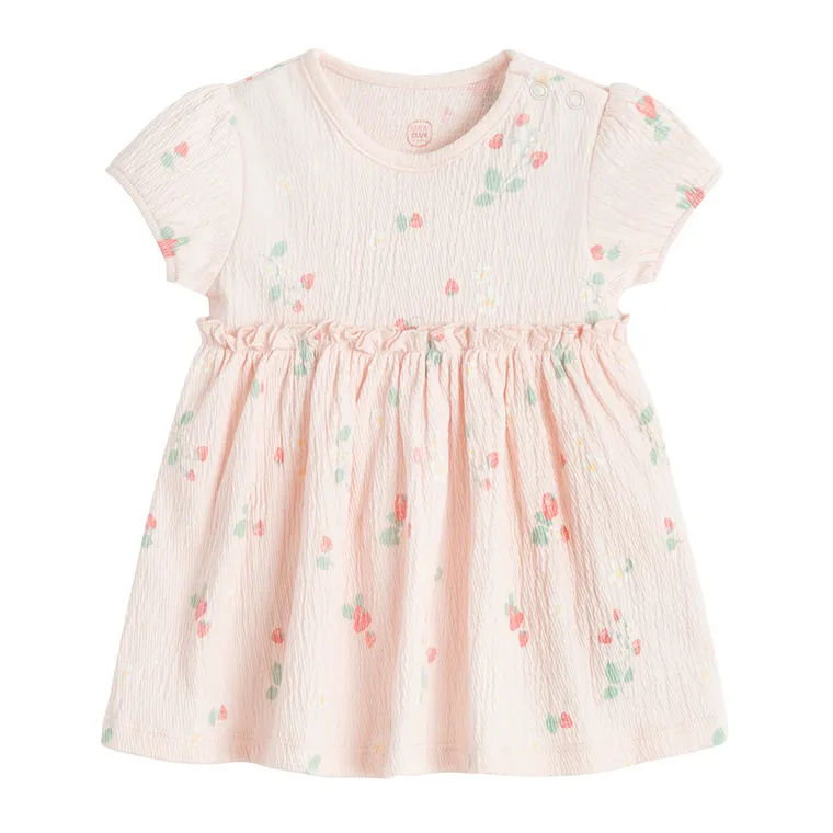 Cool Club, Body-rochie cu maneca scurta pentru fete, roz