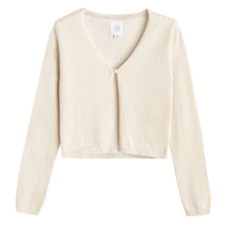 Cool Club, Bolero pentru fete, ecru