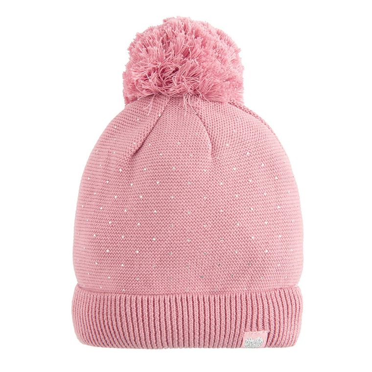 Cool Club, Caciula cu pompon pentru fete, roz