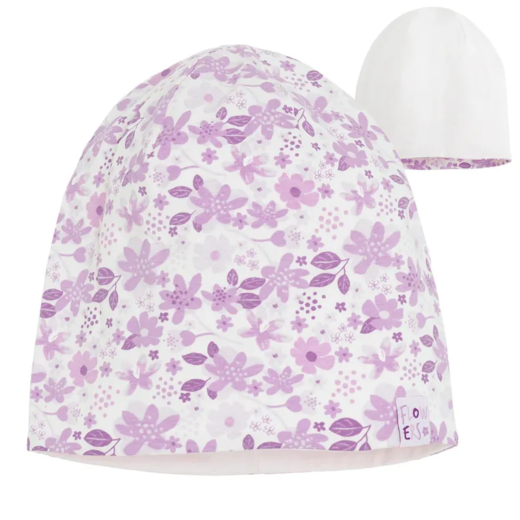 Cool Club, Caciula pentru fete, cu doua fete, roz-alb