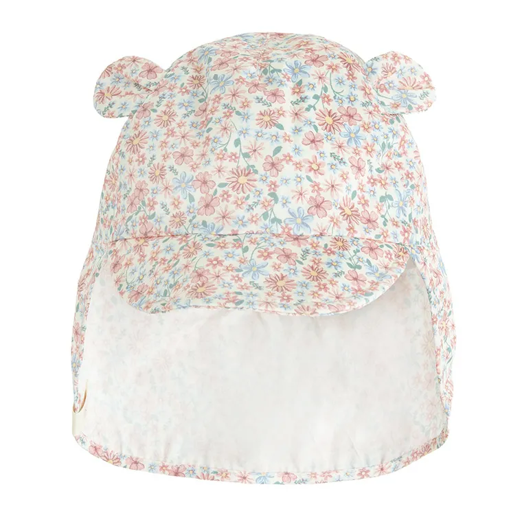 Cool Club, Caciula pentru fete, safari, UV 50, ecru