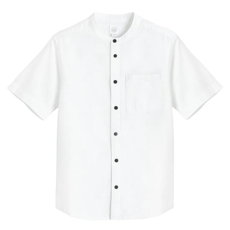 Cool Club, Camasa cu maneca scurta pentru baieti, regular, alb