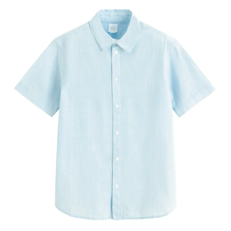 Cool Club, Camasa cu maneca scurta pentru baieti, regular, albastru