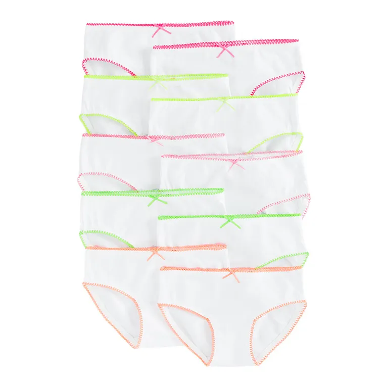 Cool Club, Chilotei pentru fete, alb, set, 10 buc.