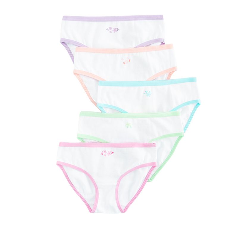 Cool Club, Chilotei pentru fete, alb, set, 5 buc.