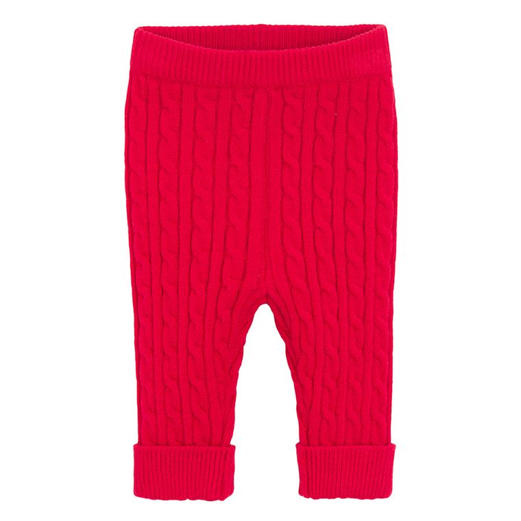Cool Club, Colanti pentru fete, din tricot, rosu