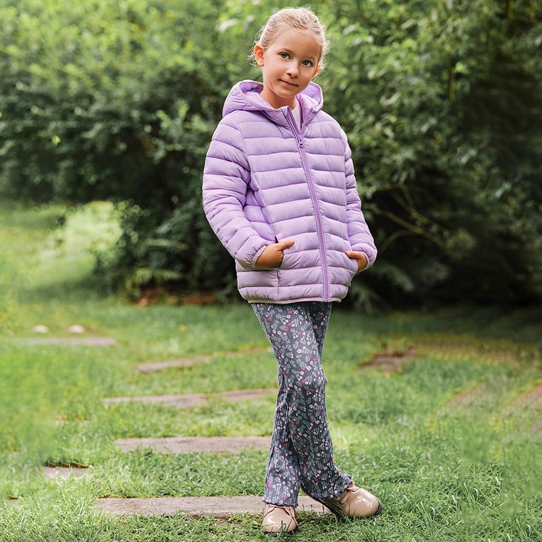 Cool Club, Colanti pentru fete, evazati, din tricot striat, granit