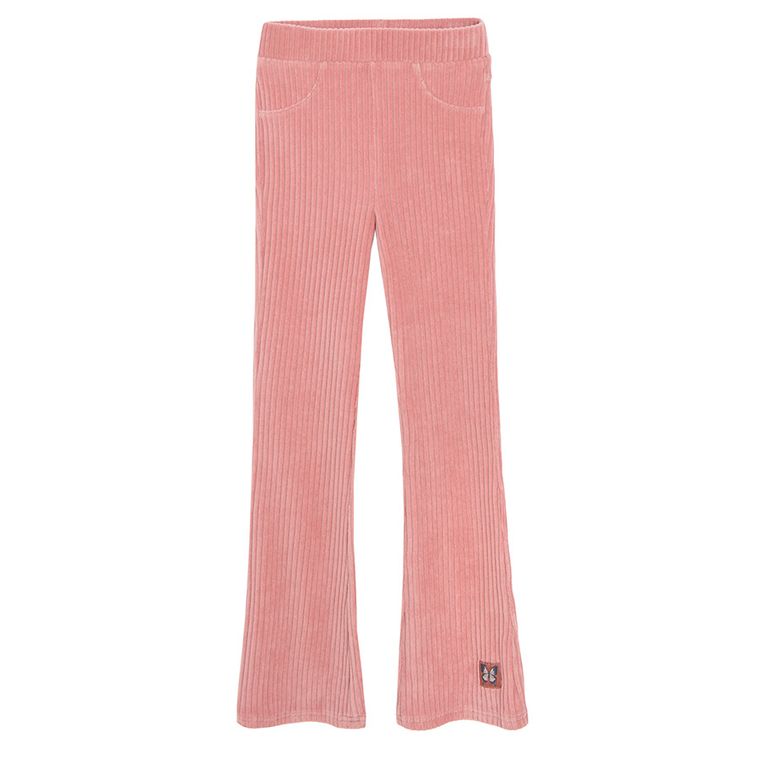 Cool Club, Colanti pentru fete, evazati, velur, roz