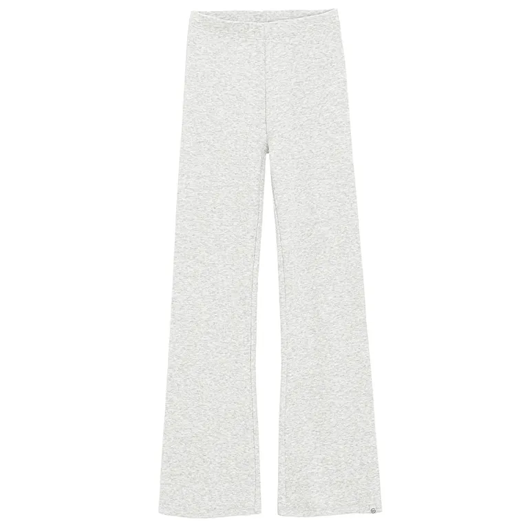 Cool Club, Colanti pentru fete, flare, din tricot striat, gri