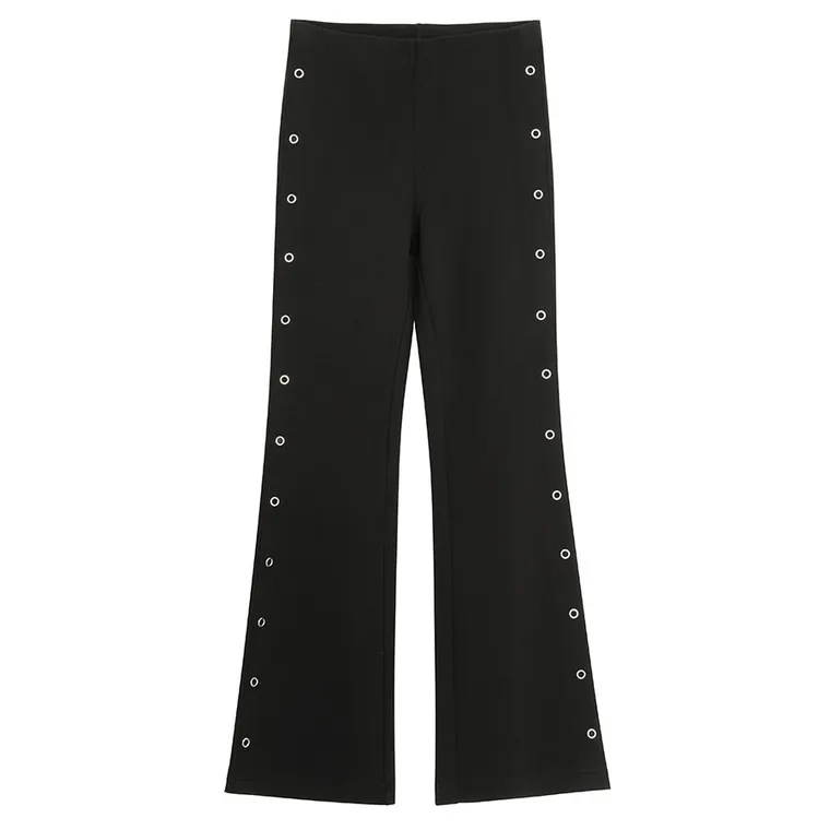 Cool Club, Colanti pentru fete, flare, negru