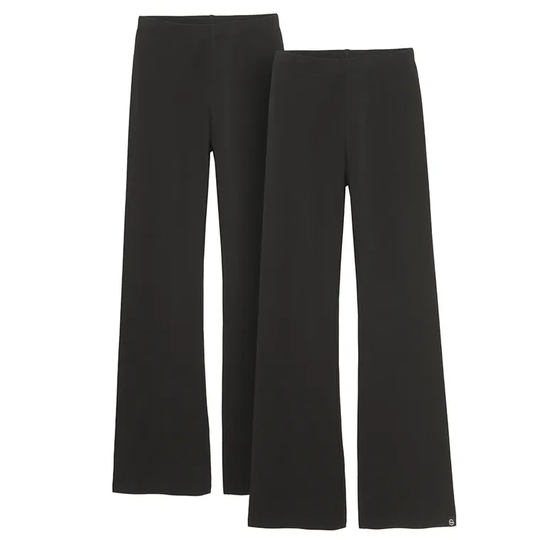 Cool Club, Colanti pentru fete, flare, negru, set, 2 buc.