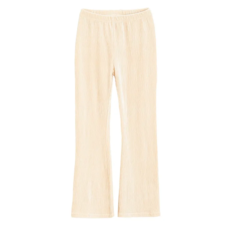 Cool Club, Colanti pentru fete, flare, velur, bej