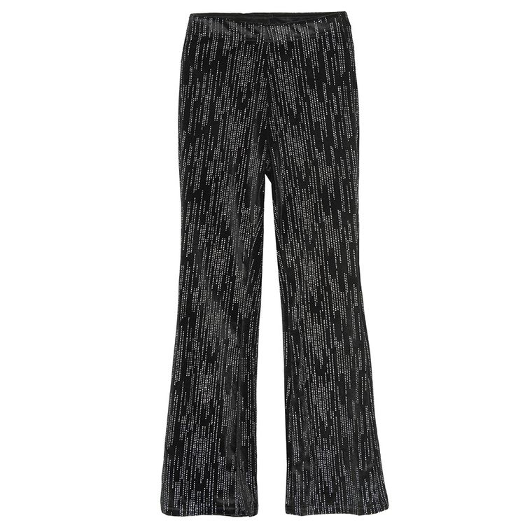 Cool Club, Colanti pentru fete, flare, velur, negru