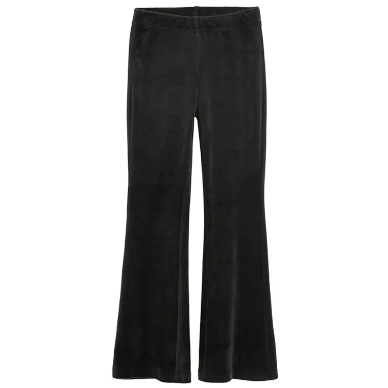 Cool Club, Colanti pentru fete, flare, velur, negru