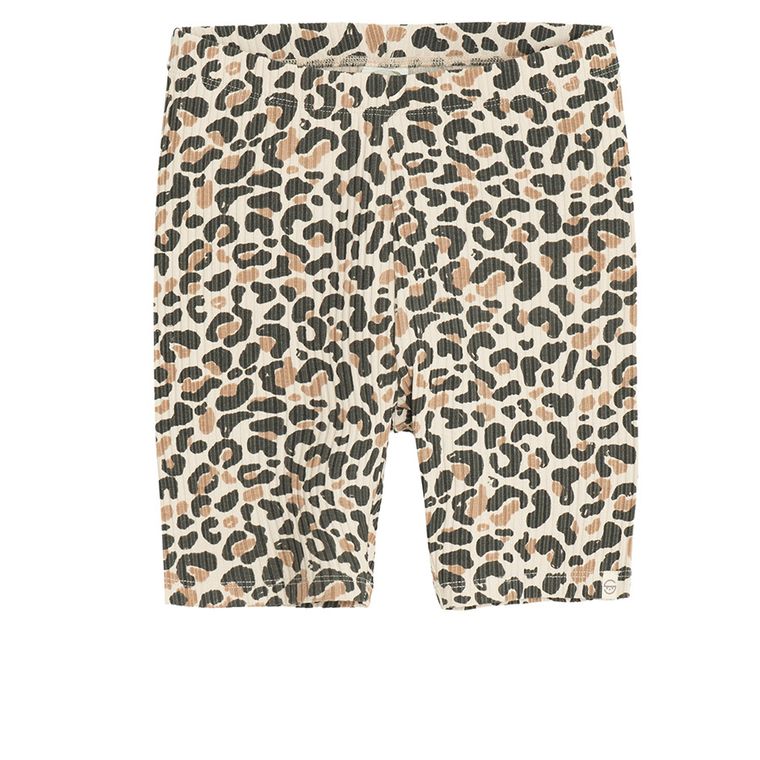 Cool Club, Colanti scurti pentru fete, din tricot striat, mix