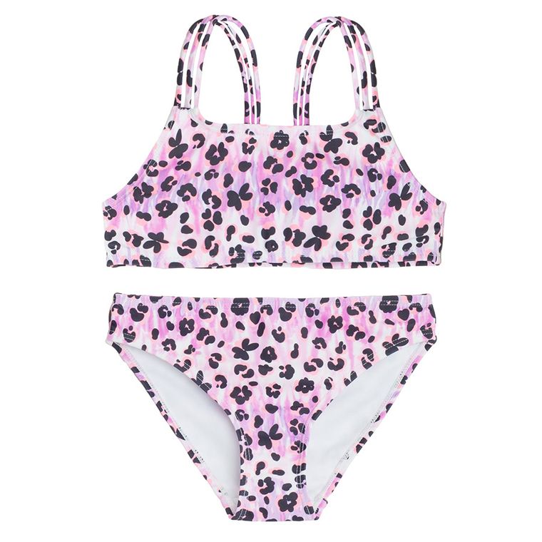 Cool Club, Costum de baie din doua piese pentru fete, UV 50, violet