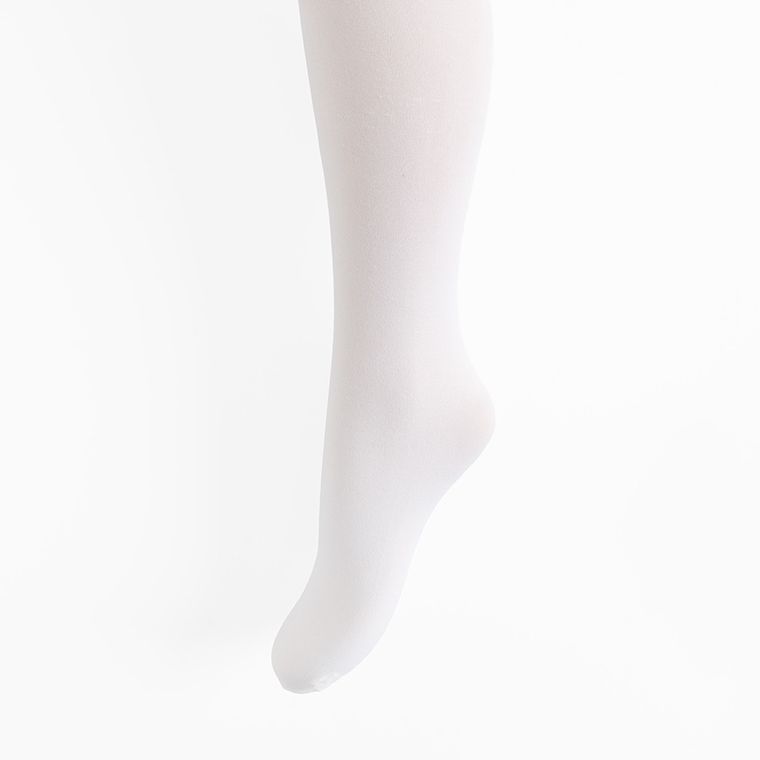 Cool Club, Dresuri pentru fete, alb, microfibra, 40 DEN