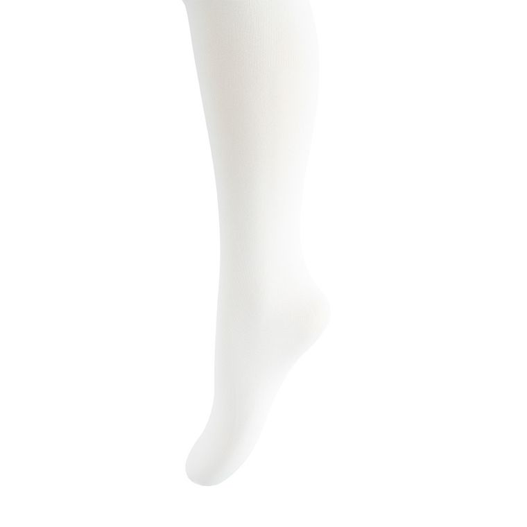 Cool Club, Dresuri pentru fete, alb, microfibra, 40 DEN