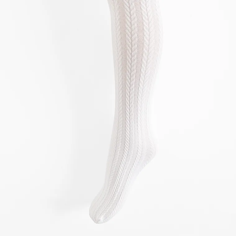 Cool Club, Dresuri pentru fete, alb, microfibra, 80 DEN