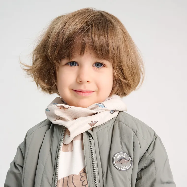 Cool Club, Fular circular pentru baieti, bej