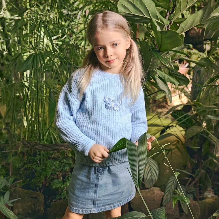 Cool Club, Fusta de blugi pentru fete, albastru