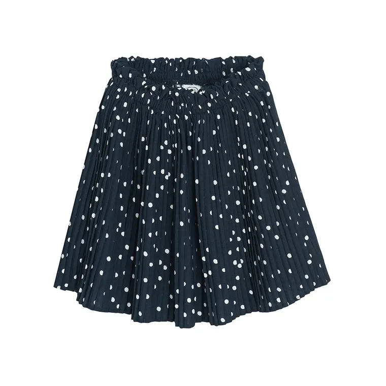 Cool Club, Fusta pentru fete, cu pliuri, bleumarin