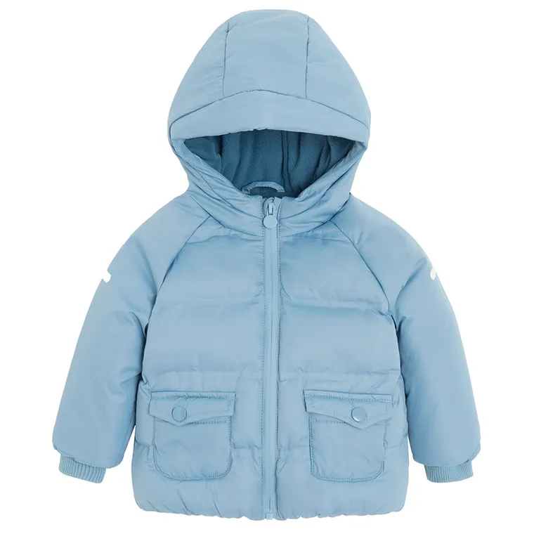 Cool Club, Geaca cu gluga pentru baieti, calduroasa, albastru