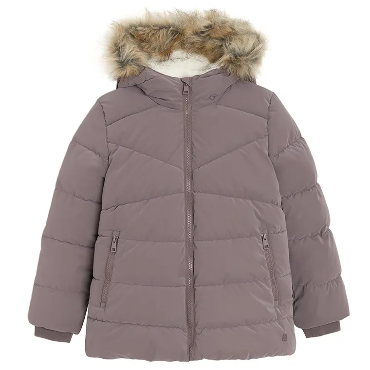 Cool Club, Geaca cu gluga pentru fete, calduroasa, violet