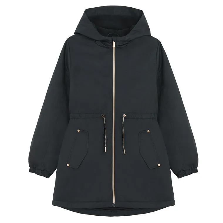 Cool Club, Geaca cu gluga pentru fete, negru