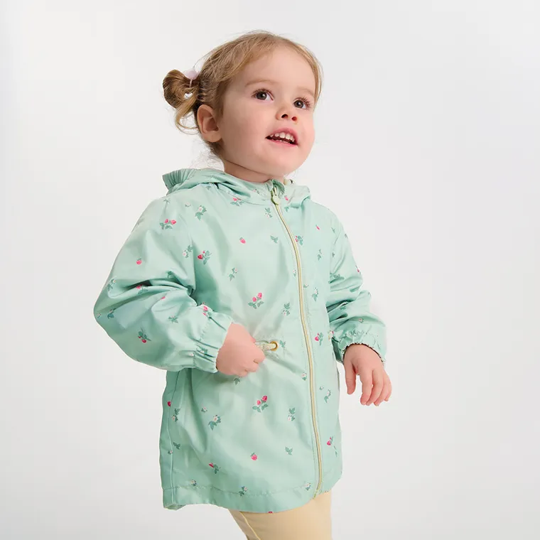 Cool Club, Geaca cu gluga pentru fete, verde