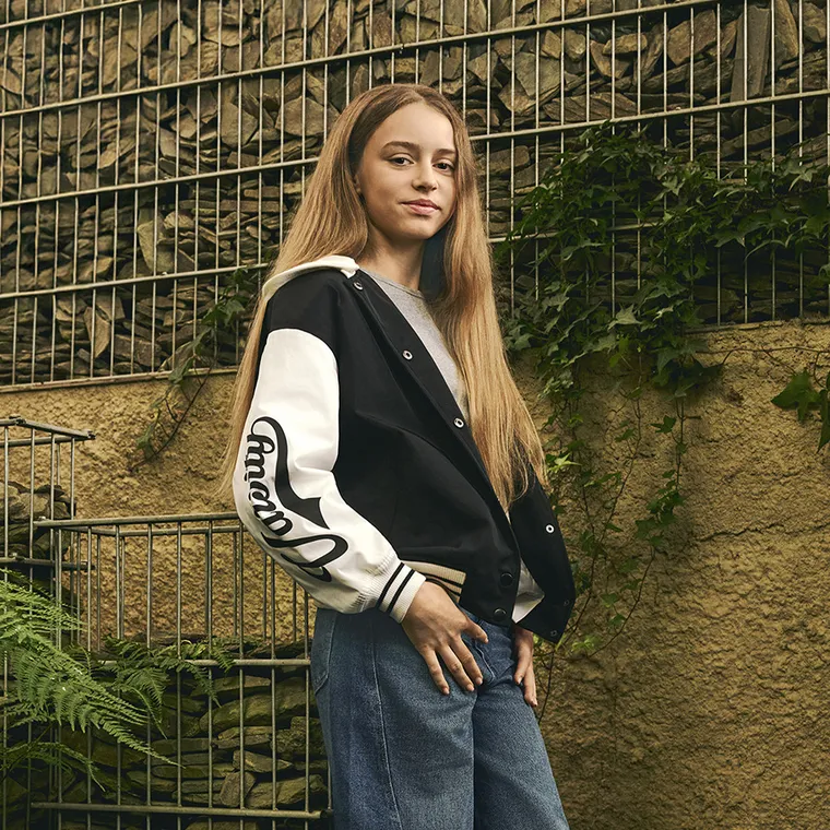 Cool Club, Geaca de baseball pentru fete, mix