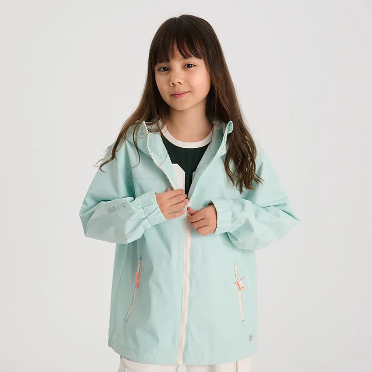 Cool Club, Geaca de ploaie cu gluga pentru fete, albastru