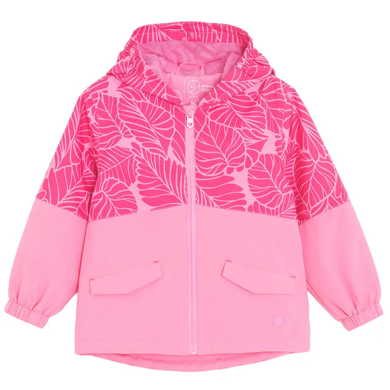 Cool Club, Geaca de ploaie cu gluga pentru fete, roz