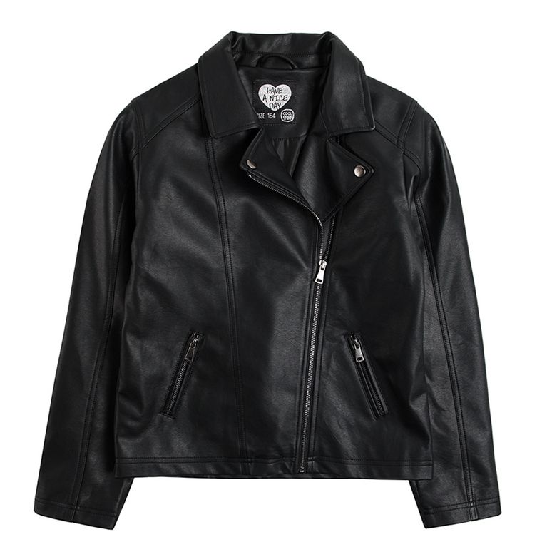 Cool Club, Geaca imitatie piele, neagra