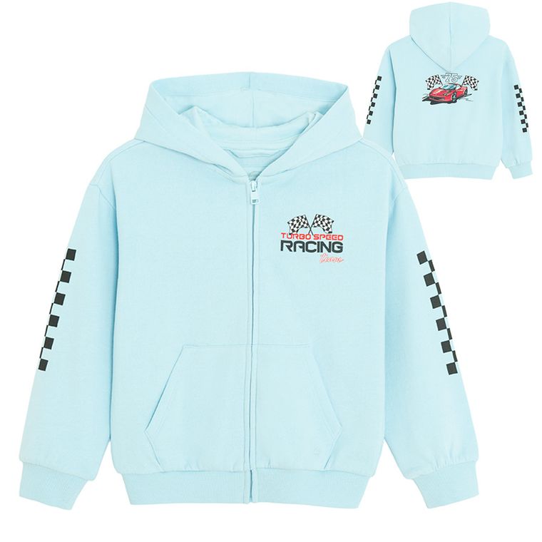 Cool Club, Hanorac cu gluga pentru baieti, cu fermoar, calduros