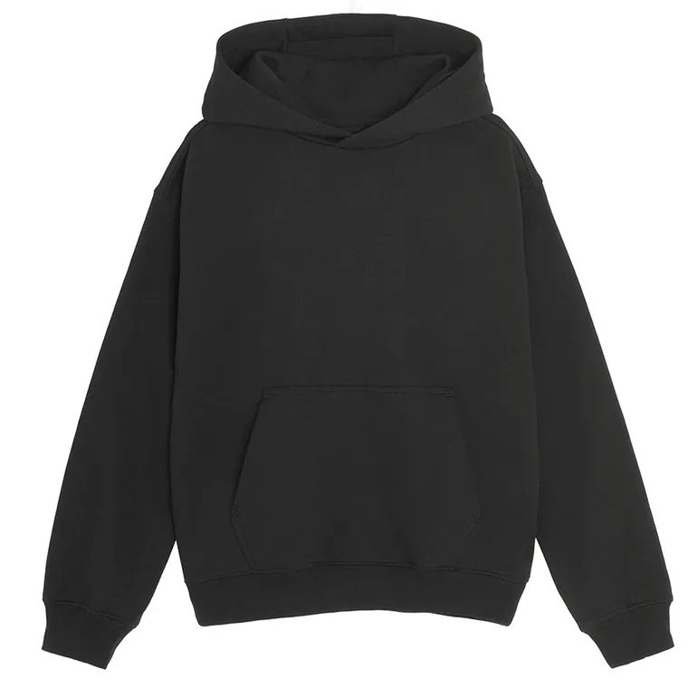 Cool Club, Hanorac cu gluga pentru baieti, oversize, negru