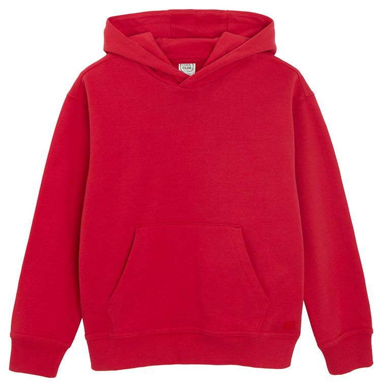 Cool Club, Hanorac cu gluga pentru baieti, rosu