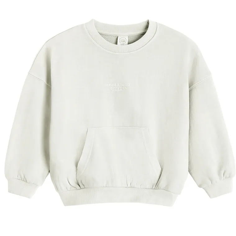 Cool Club, Hanorac pentru baieti, baggy, gri