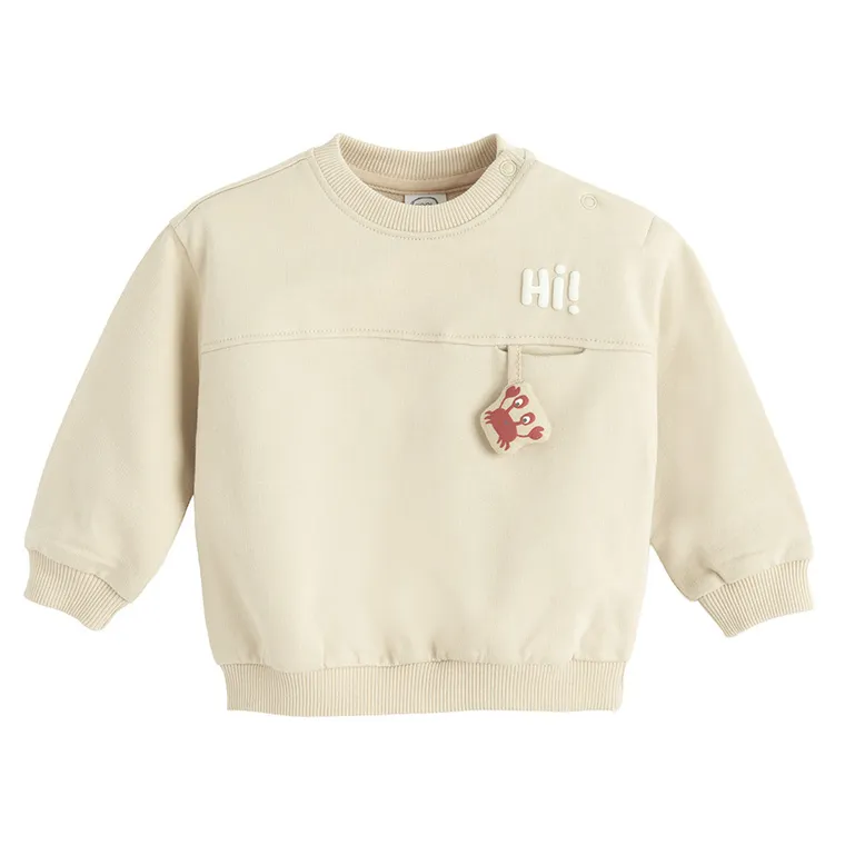 Cool Club, Hanorac pentru baieti, bej