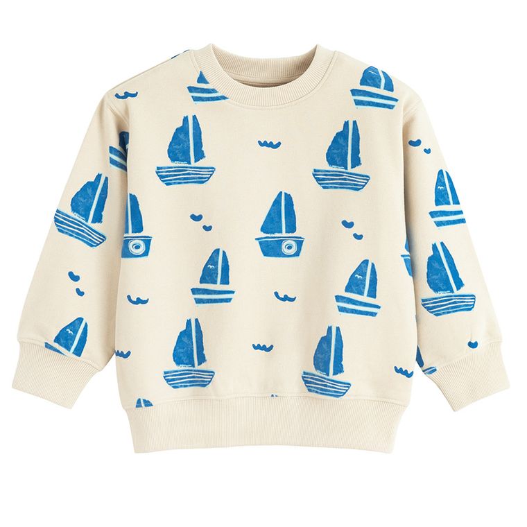 Cool Club, Hanorac pentru baieti, bej