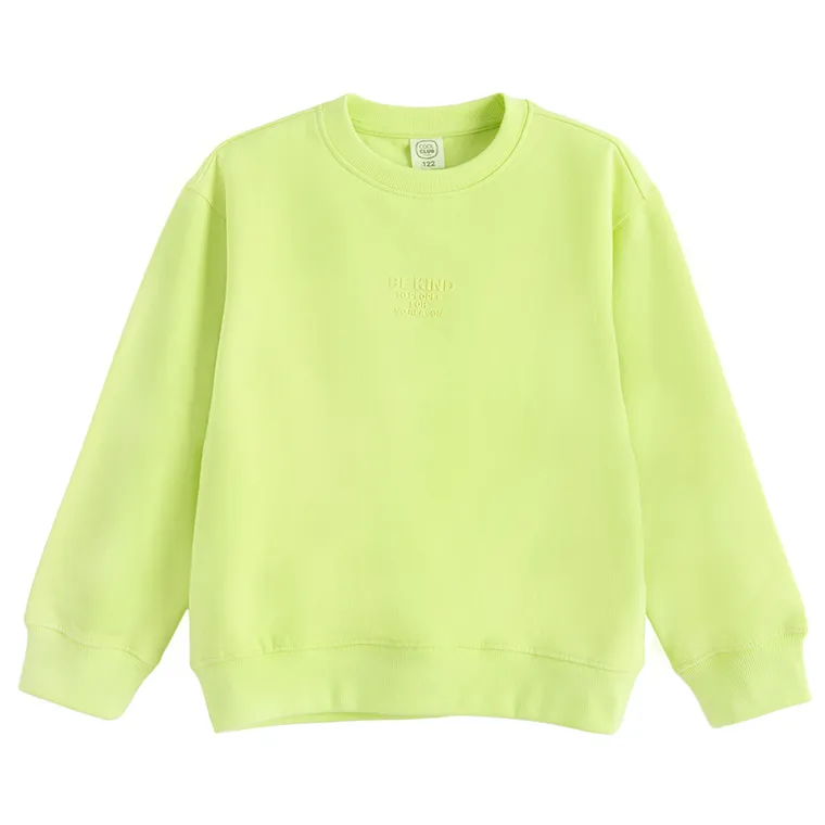 Cool Club, Hanorac pentru baieti, subtire, verde